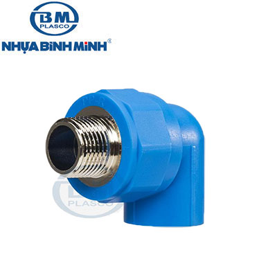Co 90° ren ngoài Φ32 x 1 inch PPR Bình Minh
